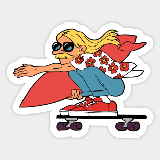 Gone surfing Sticker